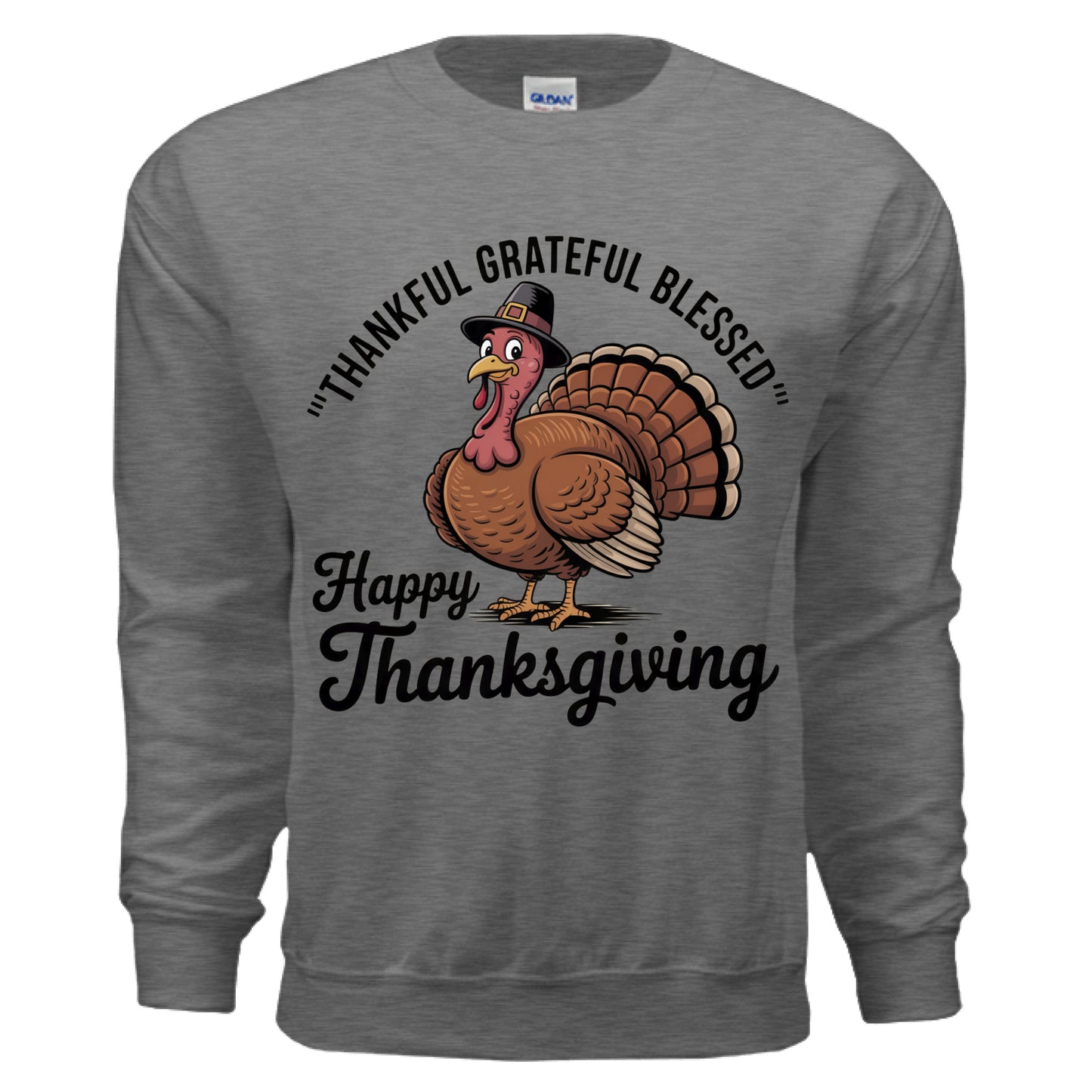 GRAPHITE HEATHER - FRONT