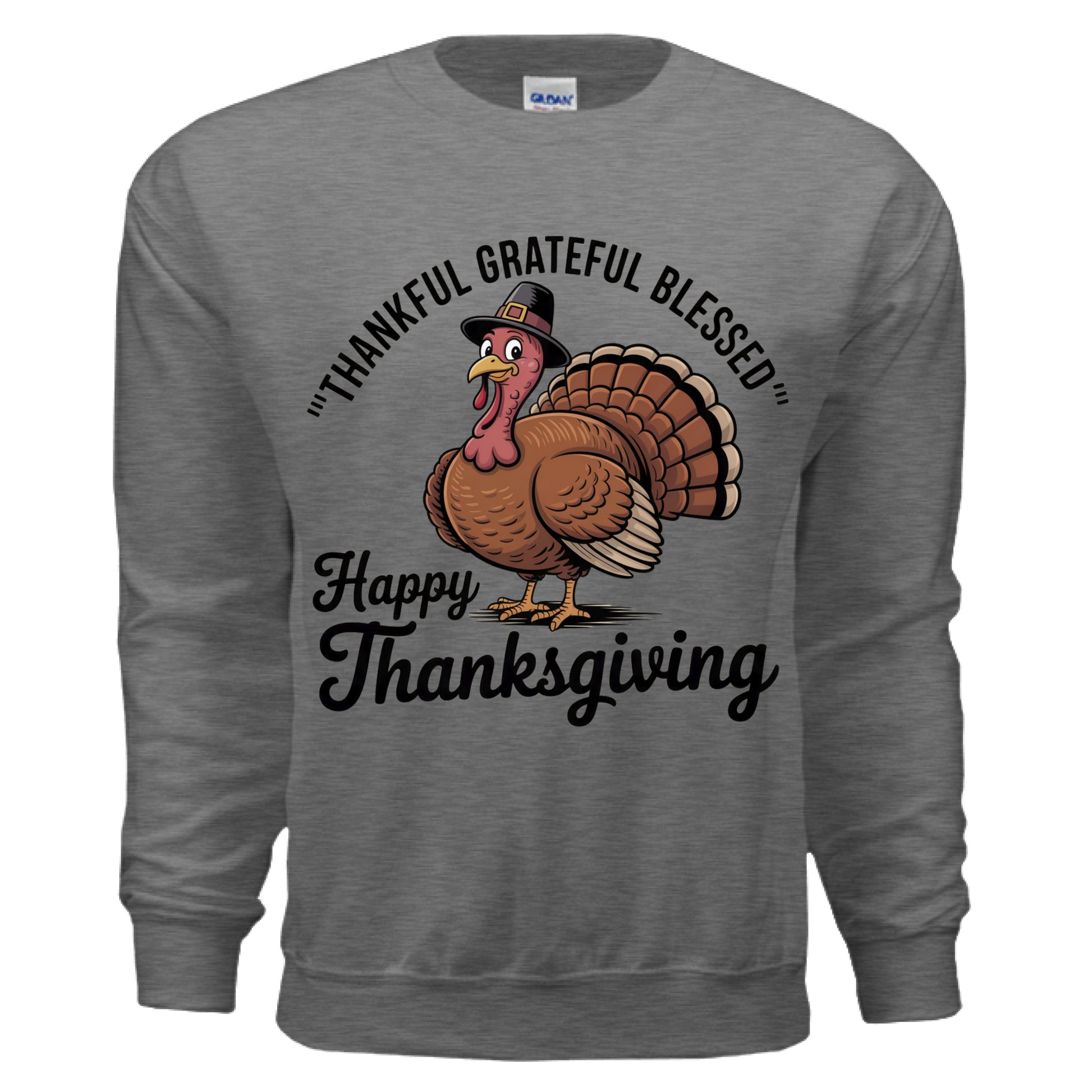 GRAPHITE HEATHER - FRONT